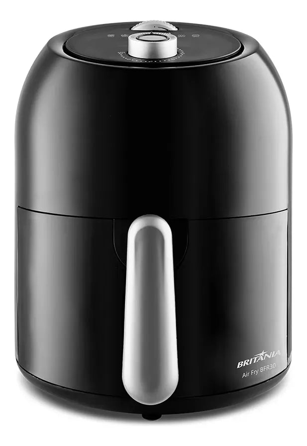Fritadeira Elétrica Britânia 3l Air Fryer Bfr30 Preta