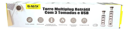 Torre Com 3 Tomadas Bm-8791A