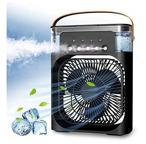 Ventilador E Umidificador Air Cooler 3 Velocidades Preto