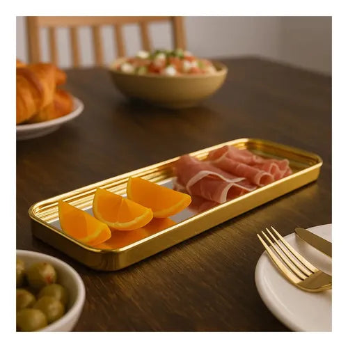 Bandeja Metal 30x10x1,5cm