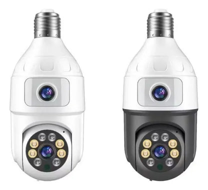 Câmera Segurança IP Wi-Fi Lâmpada 360º Full HD Visão Noturna JT-9696
