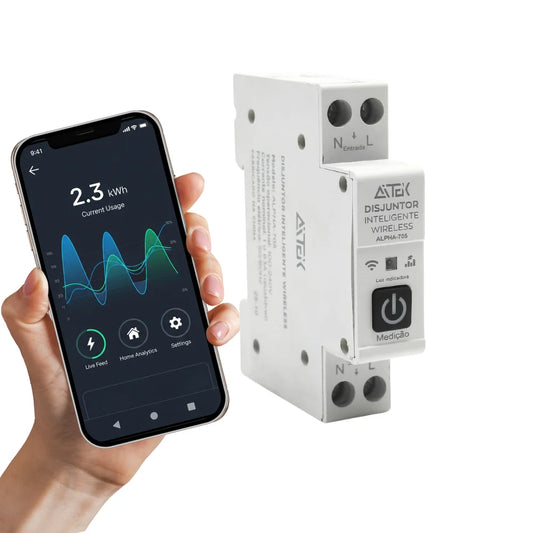 Disjuntor Inteligente Wireless Aitek ALPHA705 63A