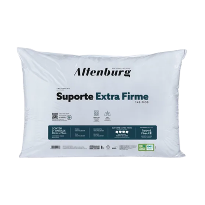 Travesseiro Altenburg Suporte Microfibra Extra Firme 50cm x 70cm