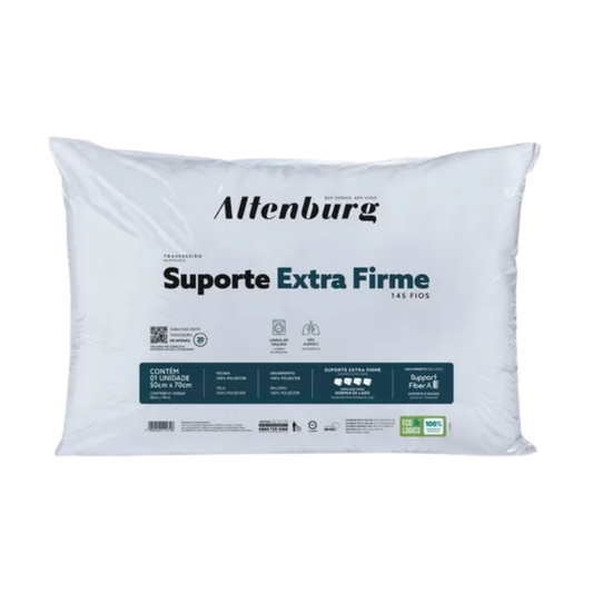 Travesseiro Altenburg Suporte Microfibra Extra Firme 50cm x 70cm