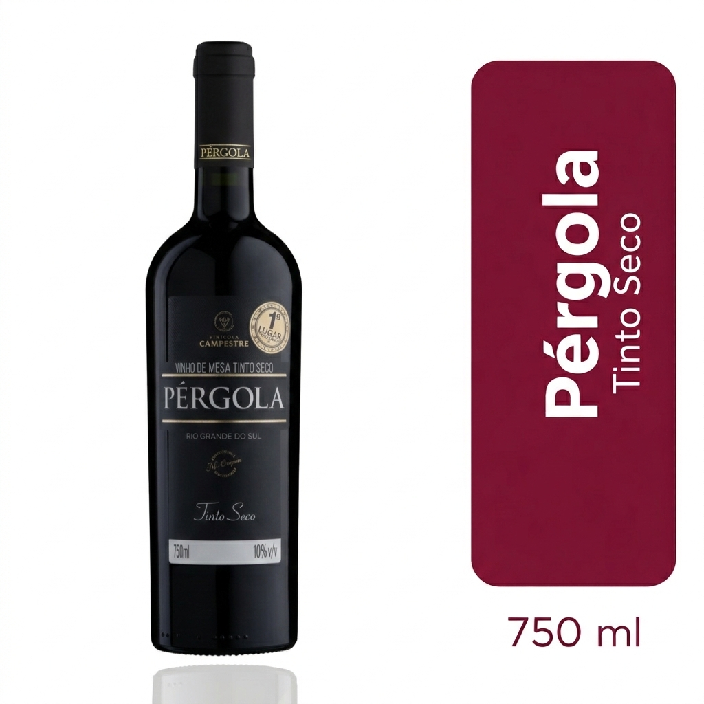 Vinho Pérgola Tinto Seco 750 ml