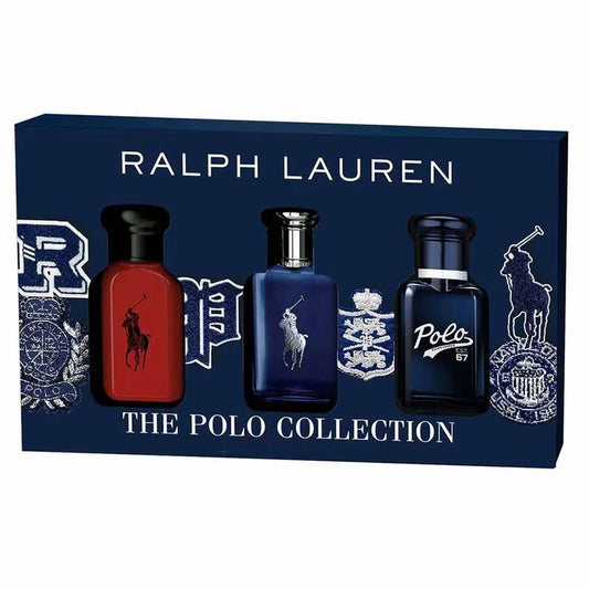 1 Polo Ralph Lauren Blue EDT – 40ml  +  1 Polo Ralph Lauren Red EDT – 40ml  + 1 Polo 67 EDT – 40ml