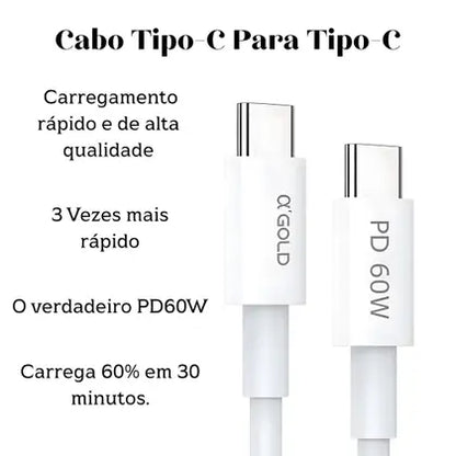 Cabo AGOLD PRO Tipo C/C