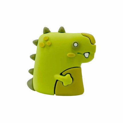 Apontador plástico dinossauro