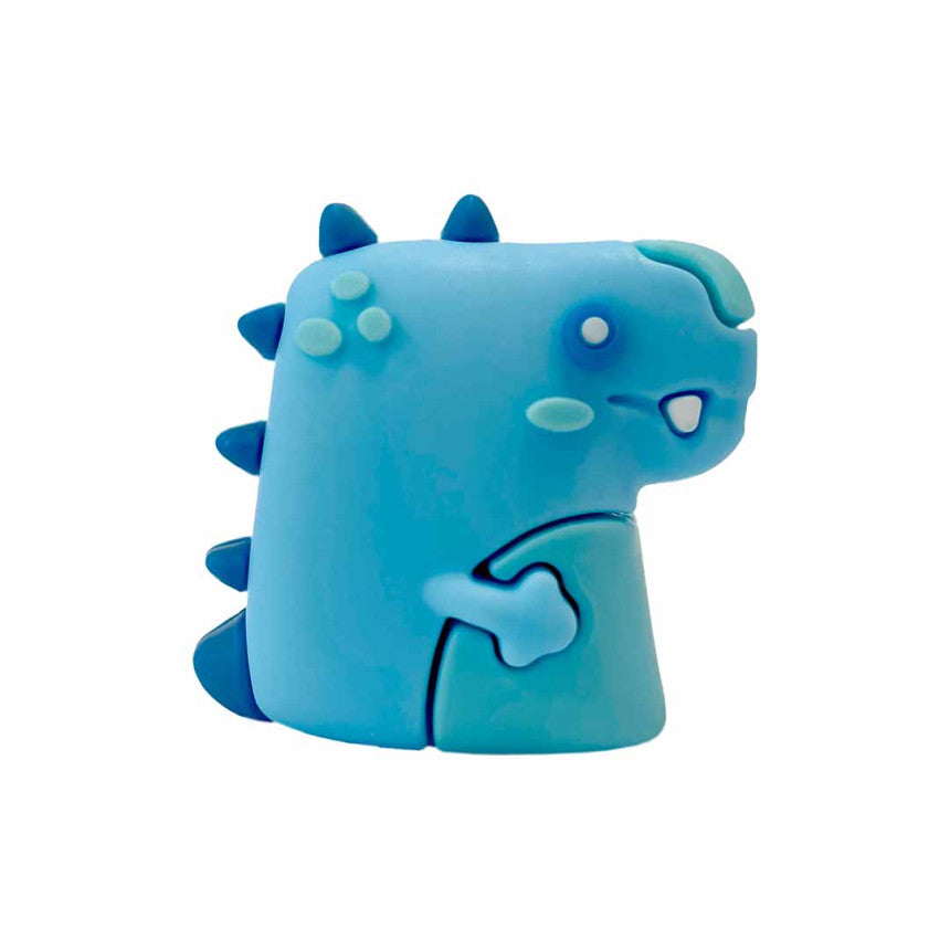 Apontador plástico dinossauro