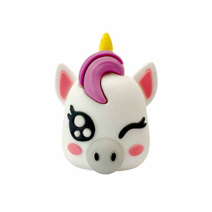 Apontador plástico unicórnio