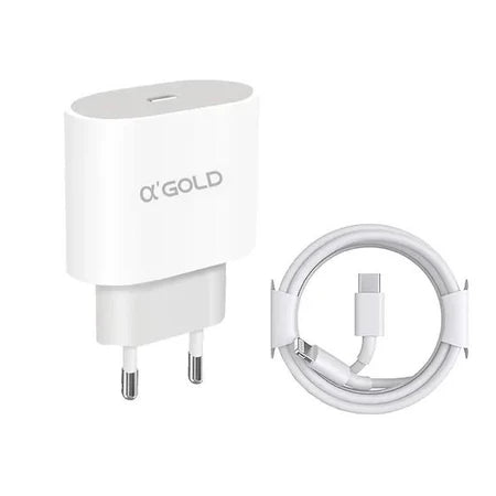 Kit Carregador Agold Pro 30W turbo USB-C