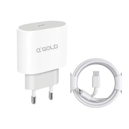 Kit Carregador Agold Pro 30W turbo USB-C