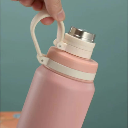 Garrafa térmica 600ml c/canudo