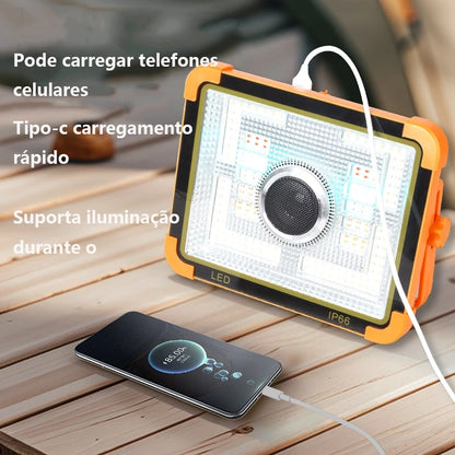 Refletor Musical One Luz-7704bt