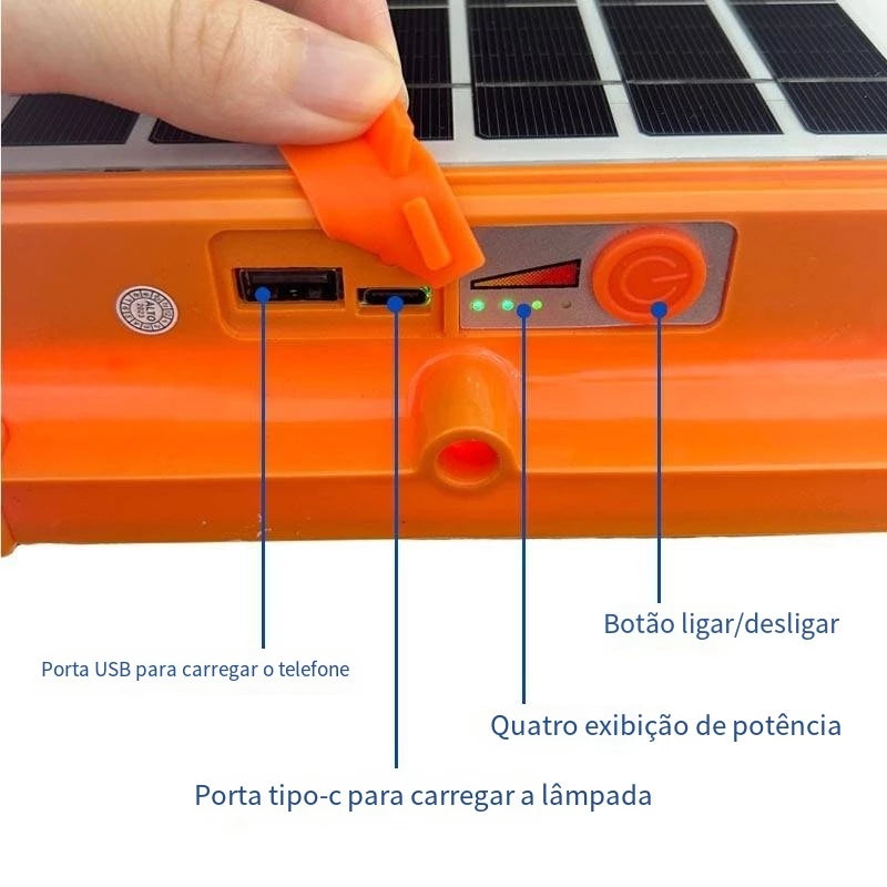 Refletor Musical One Luz-7704bt
