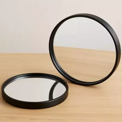 Bandeja Espelhada Plt Preta Redonda 19.8cm Ub10272
