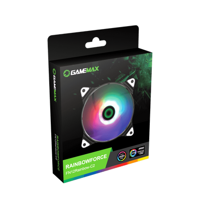 Cooler Fan Gamemax 120MM Rainboww C2