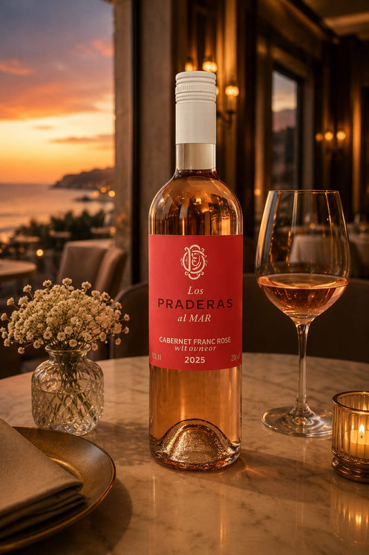 Vinho Fino Rosado Las Praderas Franc 750ml