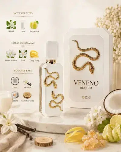 Perfume Veneno Bianco French Avenue Unissex Edp 100ml