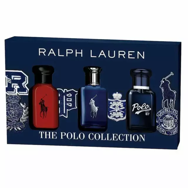 1 Polo Ralph Lauren Blue EDT – 40ml + 1 Polo Ralph Lauren Red EDT – 40ml + 1 Polo 67 EDT – 40ml