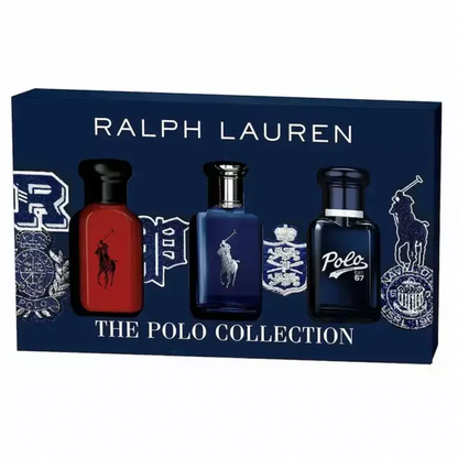 1 Polo Ralph Lauren Blue EDT – 40ml + 1 Polo Ralph Lauren Red EDT – 40ml + 1 Polo 67 EDT – 40ml