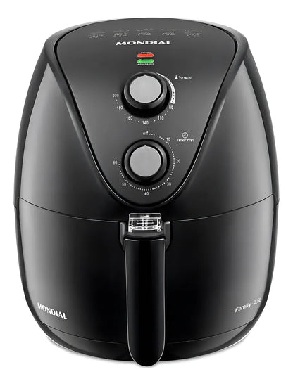 Fritadeira Elétrica Ar Af-35-bf Air Fryer 3,5l Preta Mondial