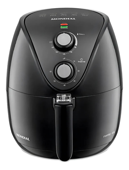Fritadeira Elétrica Ar Af-35-bf Air Fryer 3,5l Preta Mondial
