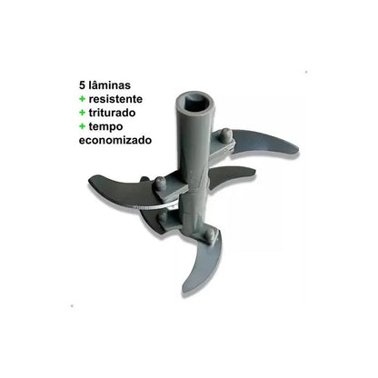 Triturador De Alimentos - Acrilico C/5 Laminas